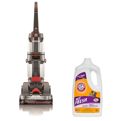 Hoover Dual Power Path Upright Vac & Arm & Hammer Pet Fresh Carpet Extractor - VMInnovations
