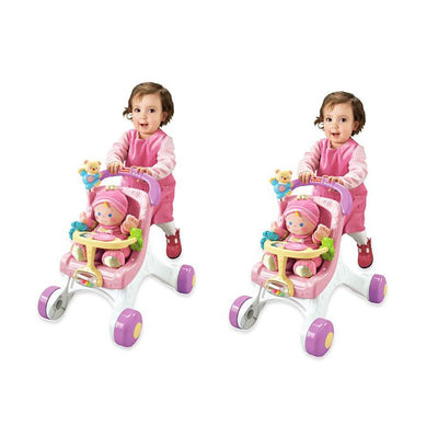 Fisher Price Brilliant Basics Stroll-Along Walker w/ Music | M9523 (2 Pack)