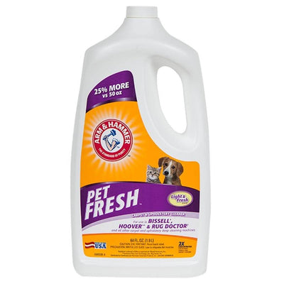 Hoover Dual Power Vac & Portable Carpet Cleaner & Arm & Hammer Pet Fresh Fluid