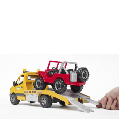Bruder Toys Mercedes Benz Sprinter Truck with Cross Country Vehicle (4 Pack)