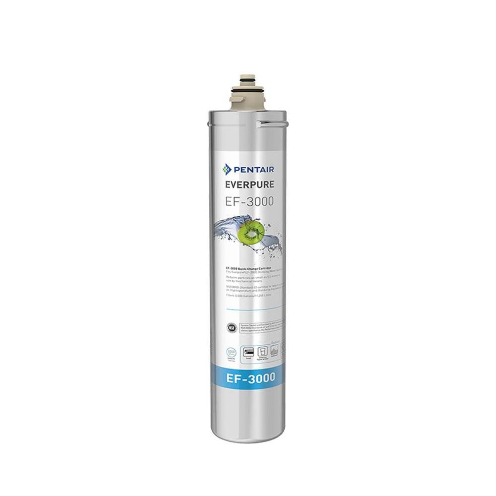 Everpure EF-3000 EV985750 Under Sink Water Filter Replacement Cartridge (3 Pack)
