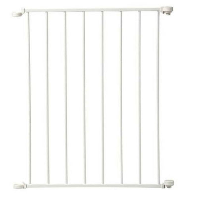 KidCo 24" Child Toddler Safety Gate Extension for Configure Gate, White (2 Pack)