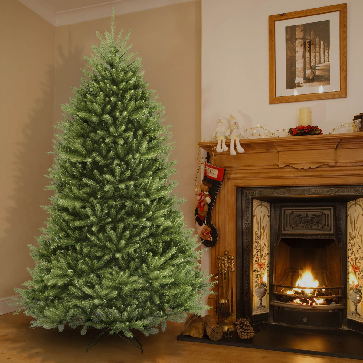 National Tree Company Dunhill Fir 7.5 Ft Unlit Full Artificial Christmas Tree