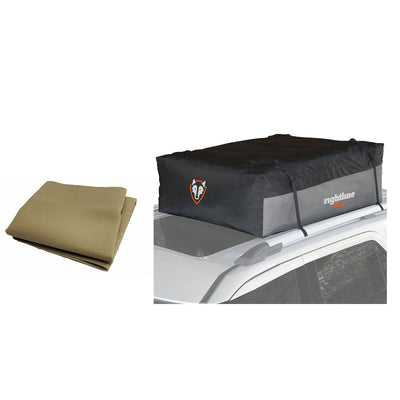 Rightline Gear Waterproof Sport 3 Car Top Carrier & Roof Top Pad for Cargo