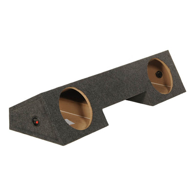 Q Power Dodge Ram X Cab 1996-2001 Dual 10" Forward Firing Subwoofer Box (2 Pack)