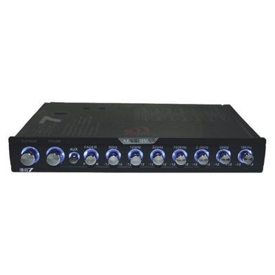 Massive Audio EQ 7 Car Audio 1/2 DIN Equalizer w/ Aux Input (Used)