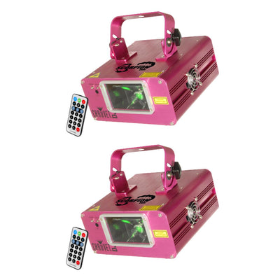 CHAUVET DJ Scorpion Dual Fat Beam Aerial Light Effect Laser w/IR Remote (2 Pack)