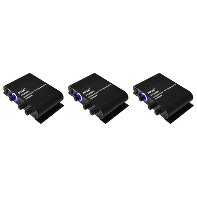 Pyle PFA300 90W 2 Channel Hi-Fi Home Audio Stereo Speakers Amplifier (3 Pack)