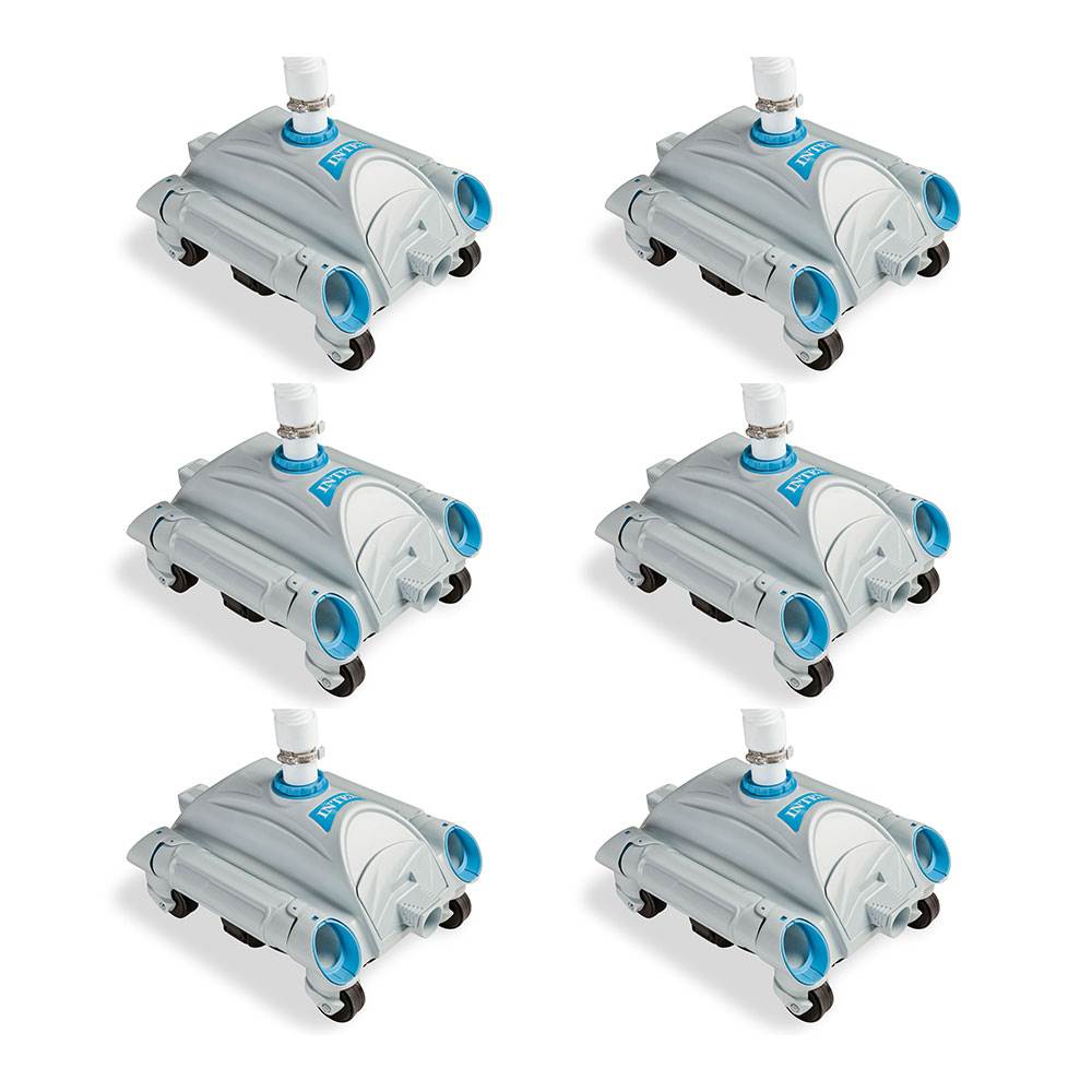 Intex Automatic Above-Ground Pool Vacuum for Pumps 1,600-3,500 GPH (6 Pack)