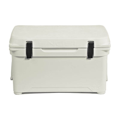 Engel 35 High Performance Durable Roto Molded Airtight White Ice Cooler (2 Pack)