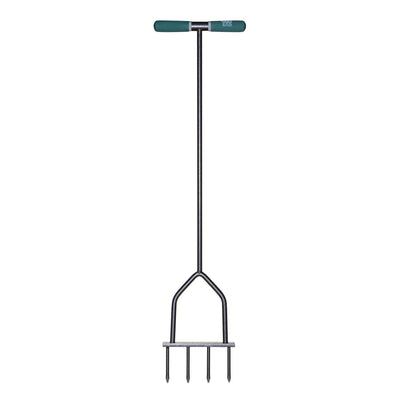 Yard Butler Inch Steel Manual Grass Sod Lawn Care Spike Aerator Tool (Open Box)