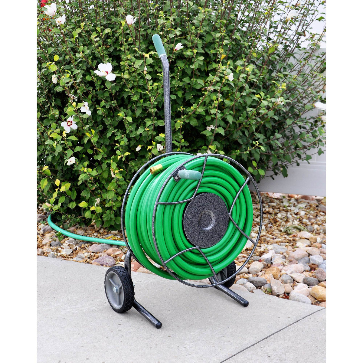Yard Butler HTC-1 Compact Wheeled Snap On 100' Garden Hose Reel Truck (Used)
