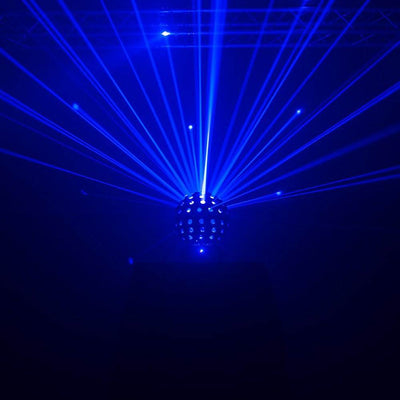 Chauvet DJ Rotosphere Q3 Rotating Mirror Ball LED Light Simulator (4 Pack) - VMInnovations