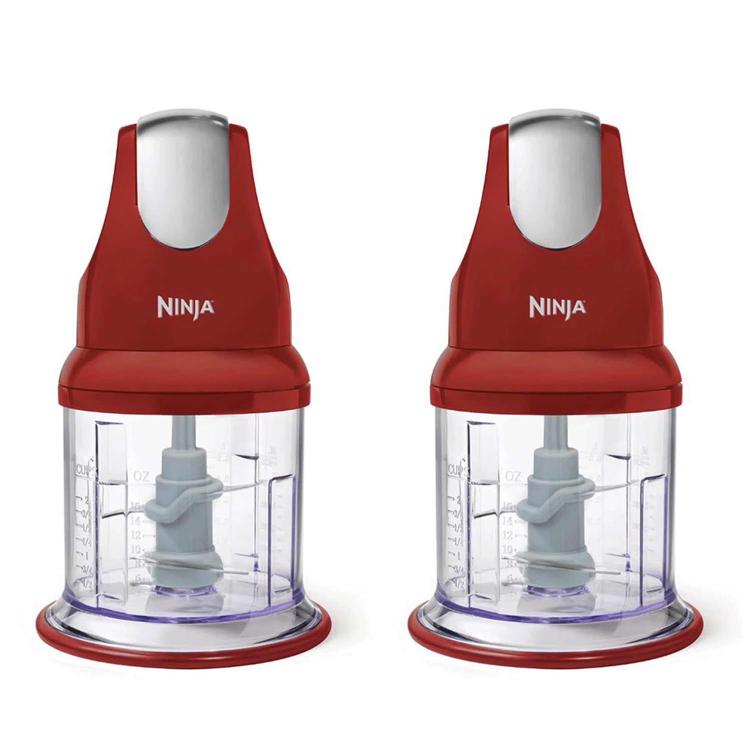 Ninja NJ100 Express Chop Pulse Chopper (Certified Refurbished) (2 Pack)