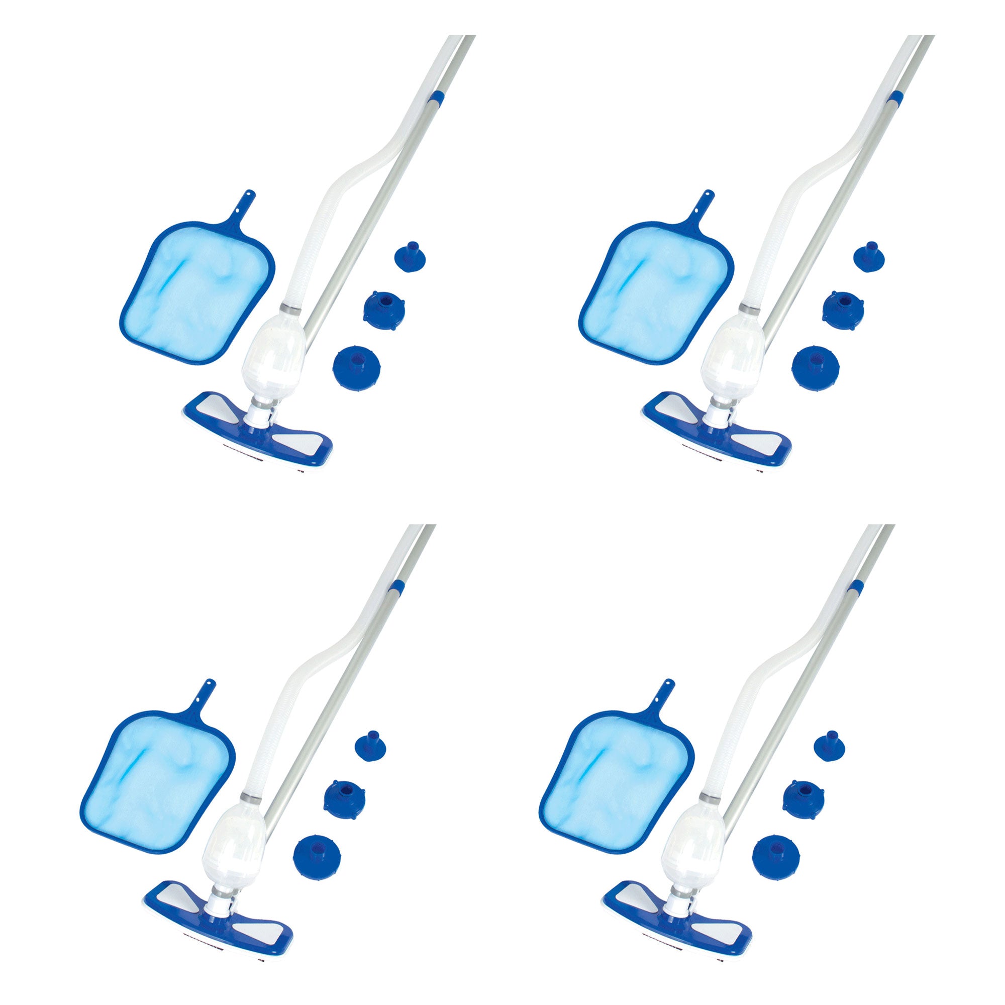 Bestway Above Ground Pool Cleaning/Maintenance Accessories Kit  | 58234 (4 Pack)
