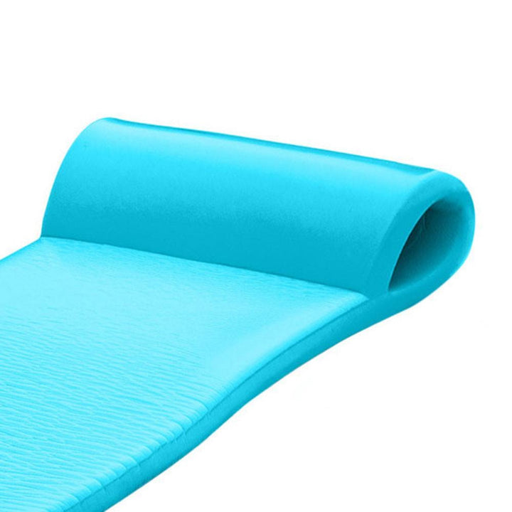 TRC Recreation Sunsation 70 Inch Foam Raft Lounger Pool Float, Teal (2 Pack)