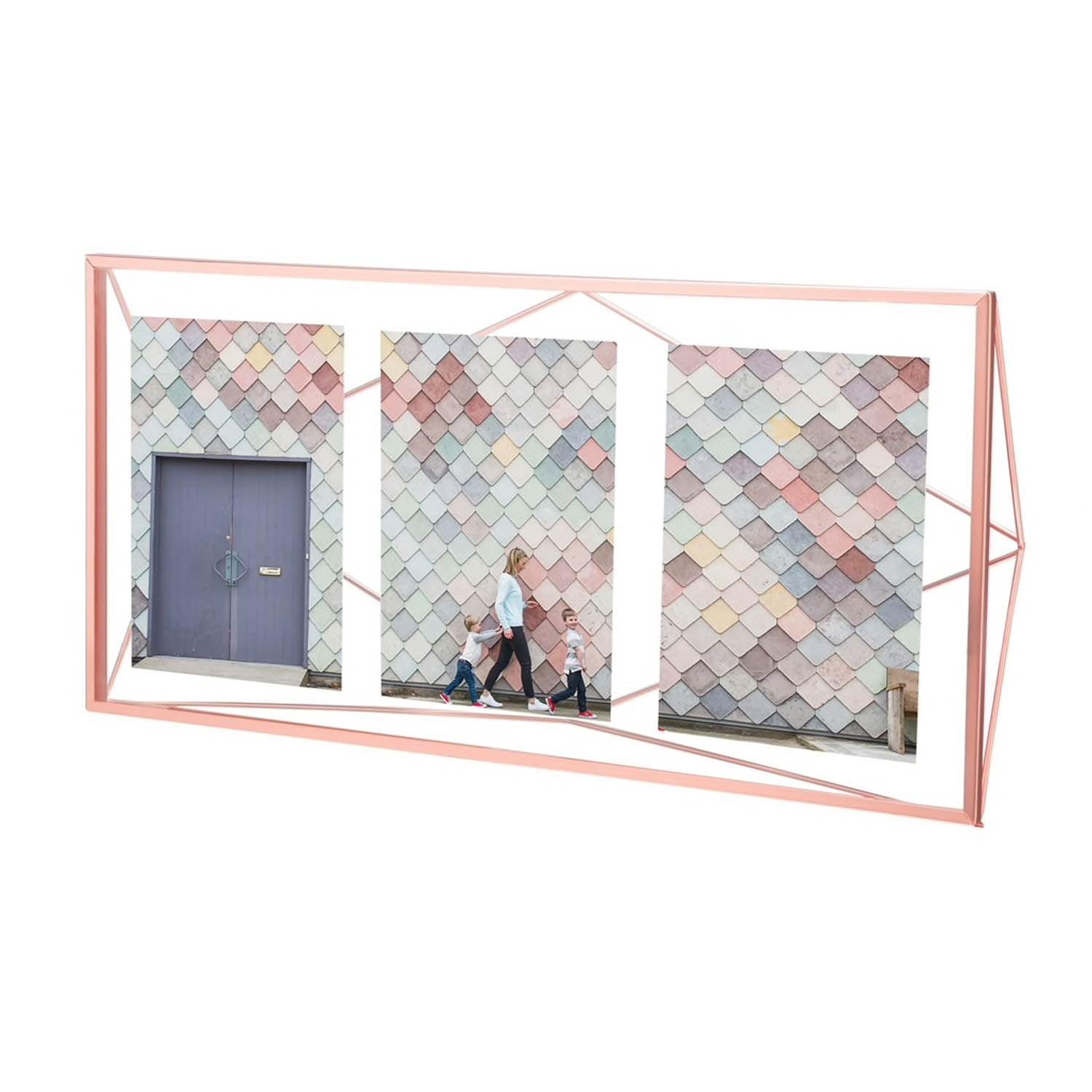 Umbra Multi 5 x 7 Inch Geometric Metal Wire Prisma Photo Picture Display Frame