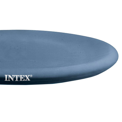 Intex Easy Set Inflatable Pool, Filter & Pump and Easy Set Pool Cover (Open Box) - VMInnovations