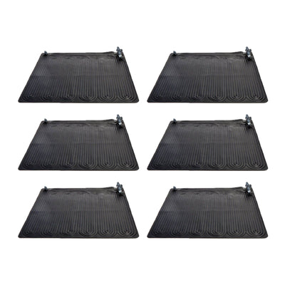Intex 28685E Above Ground Swimming Pool Water Heater Solar Mat, Black (6 Pack) - VMInnovations