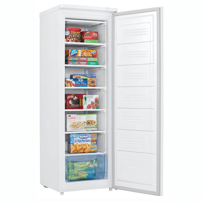 Danby 7.1 Cubic Feet Compact Large Upright Freezer Storage Chest, White (6 Pack)