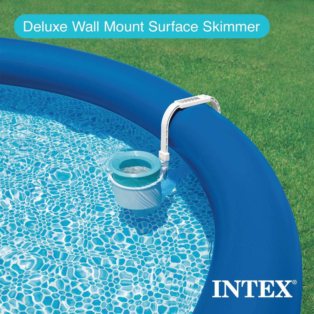 Intex 120V Krystal Clear Saltwater Pool System + Wall Mount Surface Skimmer