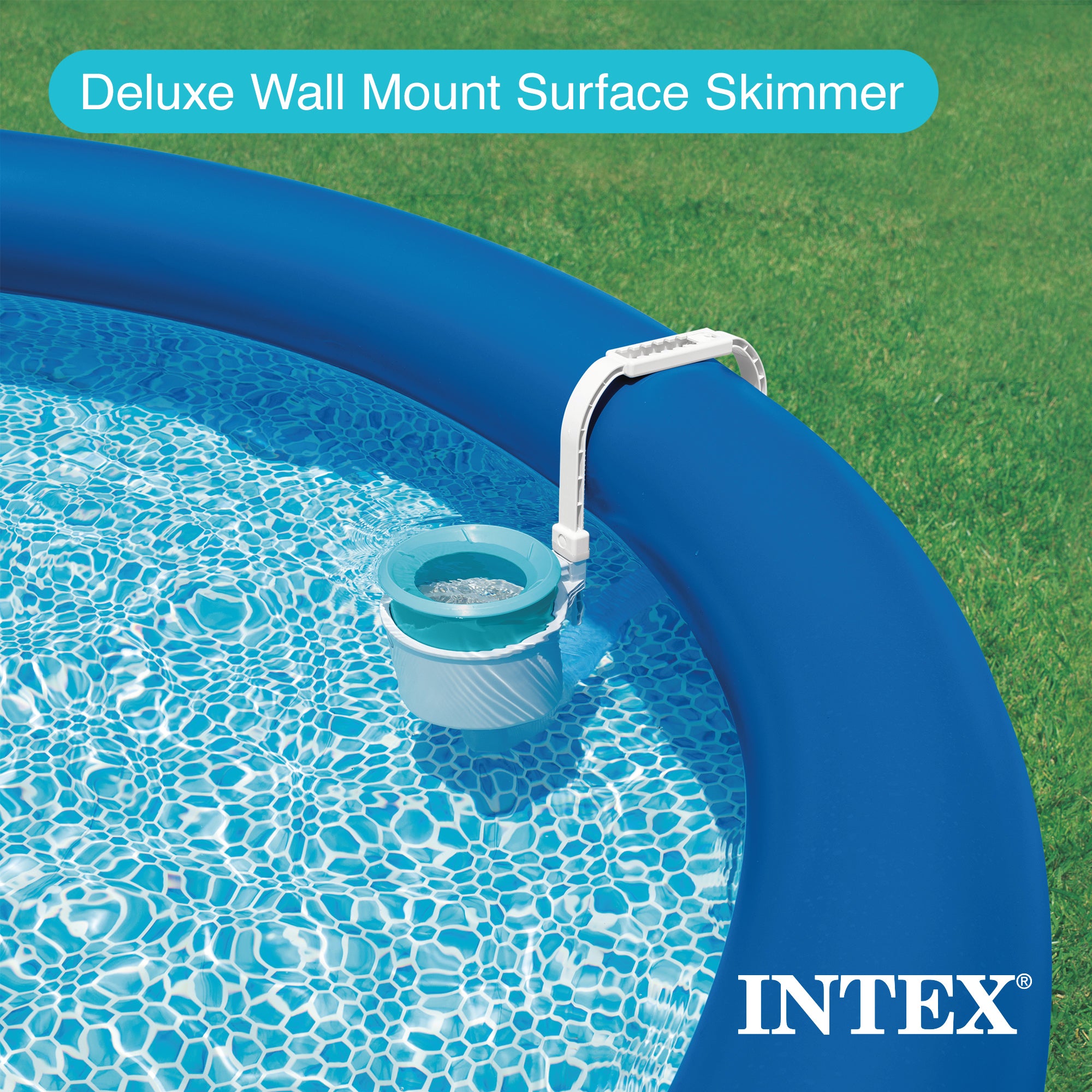 Intex 120V Krystal Clear Saltwater Pool System + Wall Mount Surface Skimmer - VMInnovations