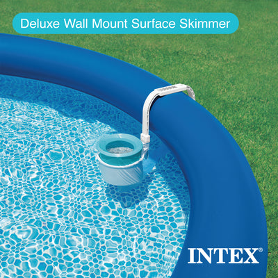 Intex 120V Krystal Clear Saltwater Pool System + Wall Mount Surface Skimmer - VMInnovations