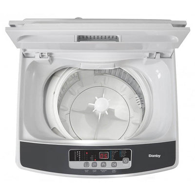Danby 9.9 lb Portable Compact Laundry Electric Washing Machine, White (2 Pack)