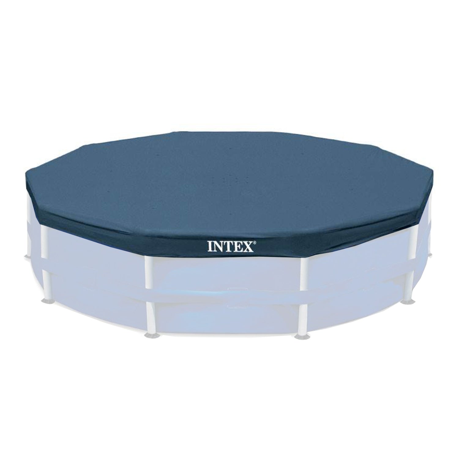 Intex 15 Foot Round Debris Cover and Vinyl Solar Cover for Above Ground Pools - VMInnovations
