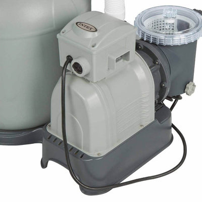 Intex Krystal Clear Pool Sand Filter & Saltwater System Chlorinator (2 Pack)