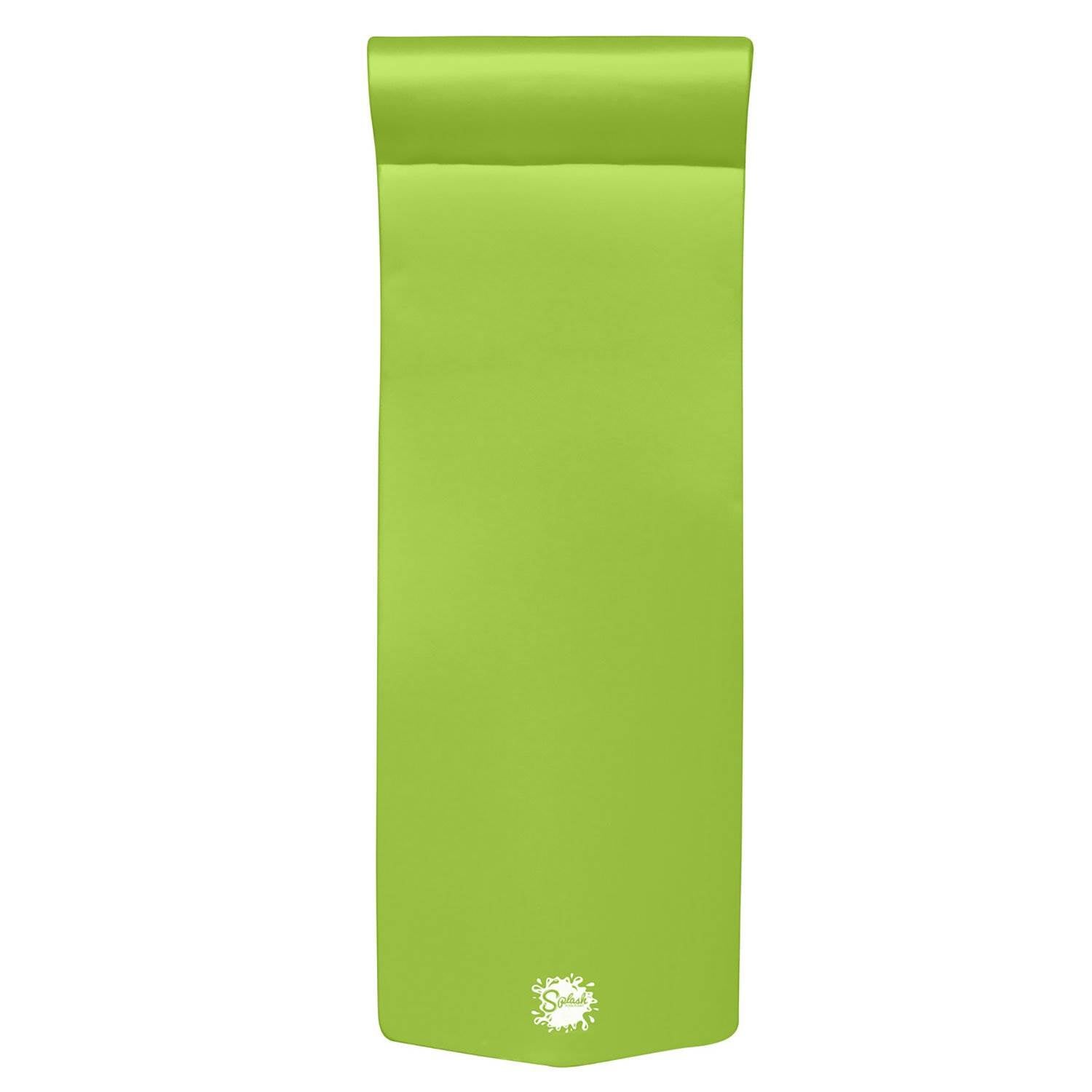 TRC Recreation Splash 70 Inch Foam Raft Lounger Pool Float, Green (2 Pack)