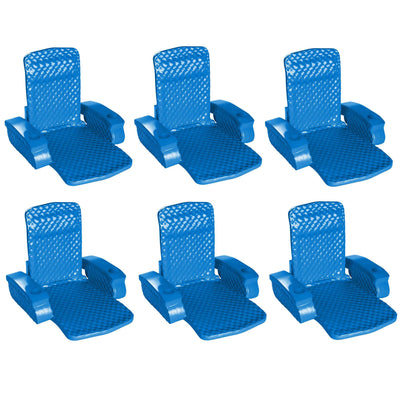 TRC Recreation Super Soft Swimming Pool Water Durable Foam Lounge Float (6 Pack)