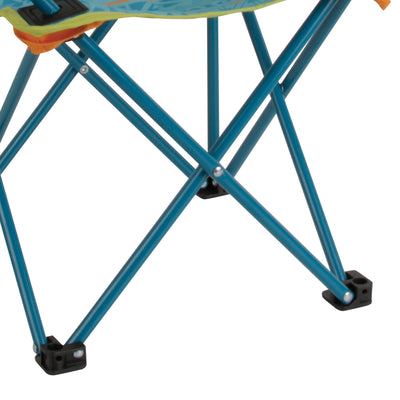 Coleman Kids Camping Quad Chair, Tribal Pink/Purple & Teal/Orange (2 Pack)