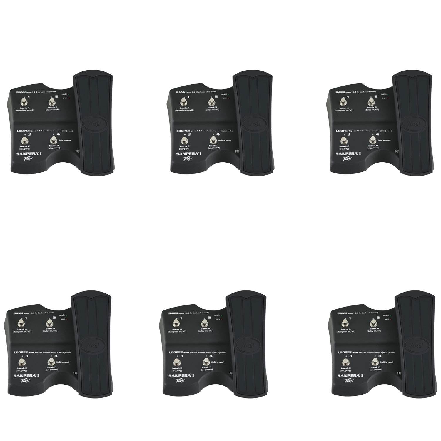 Peavey Sanpera I Whammy, Volume, Pitch Controller for Vypyr Amplifier (6 Pack)
