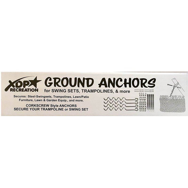 XDP Recreation Deerfield 10 Child Capacity Swing Playground & Ground Anchor Kit - VMInnovations