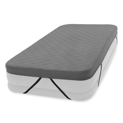 Intex Prime Comfort Elevated Airbed Mattress w/ Built-In Pump, Twin & Cover