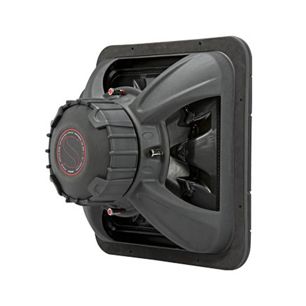 Kicker L7R 10 Inch 1000W Max Power 2 Ohm DVC Square Car Audio Subwoofer (2 Pack)