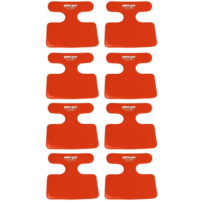 TRC Recreation Super Soft Swimming Pool Flotation Saddle Chair, Coral (8 Pack)