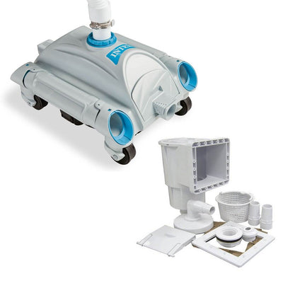 Intex Automatic Above Ground Pool Vacuum for Pumps 1600 - 3500 GPH & Skimmer Kit
