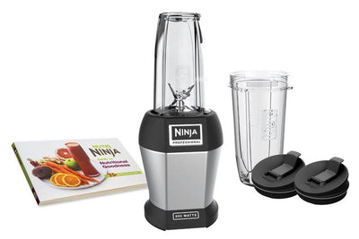 Nutri Ninja BL456 Pro 900 Watt Professional Blender w/ 101 Healthy Recipe Guide