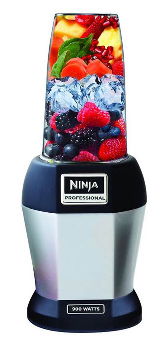 Nutri Ninja BL456 Pro 900 Watt Professional Blender w/ 101 Healthy Recipe Guide