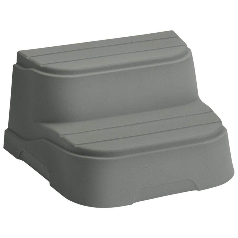 Life Smart 5 Person Outdoor Patio Hot Tub Spa w/ 28 Jets, Cover, & Steps, Taupe
