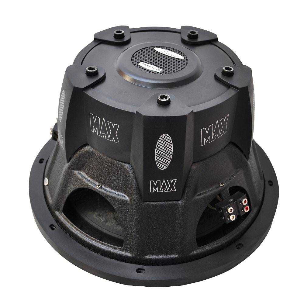 Lanzar MAXP124D Max Pro 12" 1600W Power Dual 4 Ohm Car Subwoofer Audio System - VMInnovations