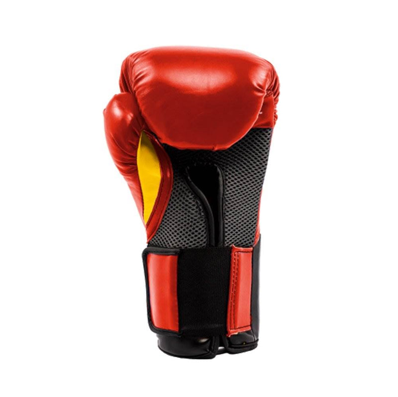 Everlast Red Elite Pro Style Boxing Gloves 14 ounce & Black 120 Inch Hand Wraps