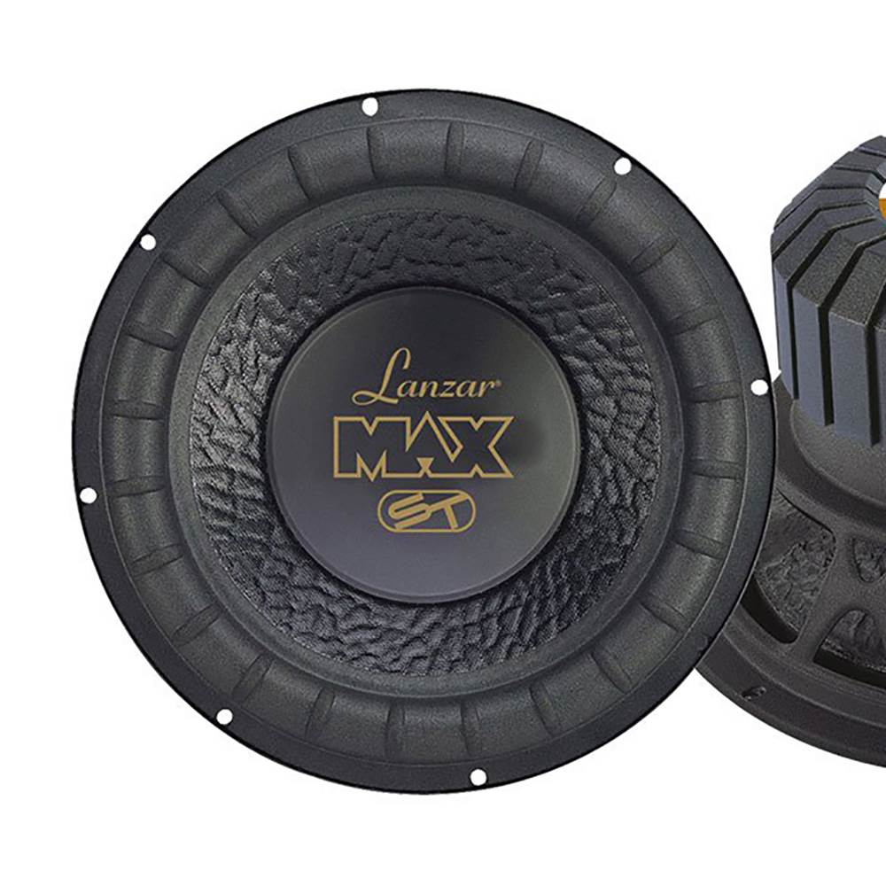 Lanzar 8 Inch 600 Watt 4 Ohm 4 Layer Voice Coil Car Audio Subwoofer | MAX8 - VMInnovations