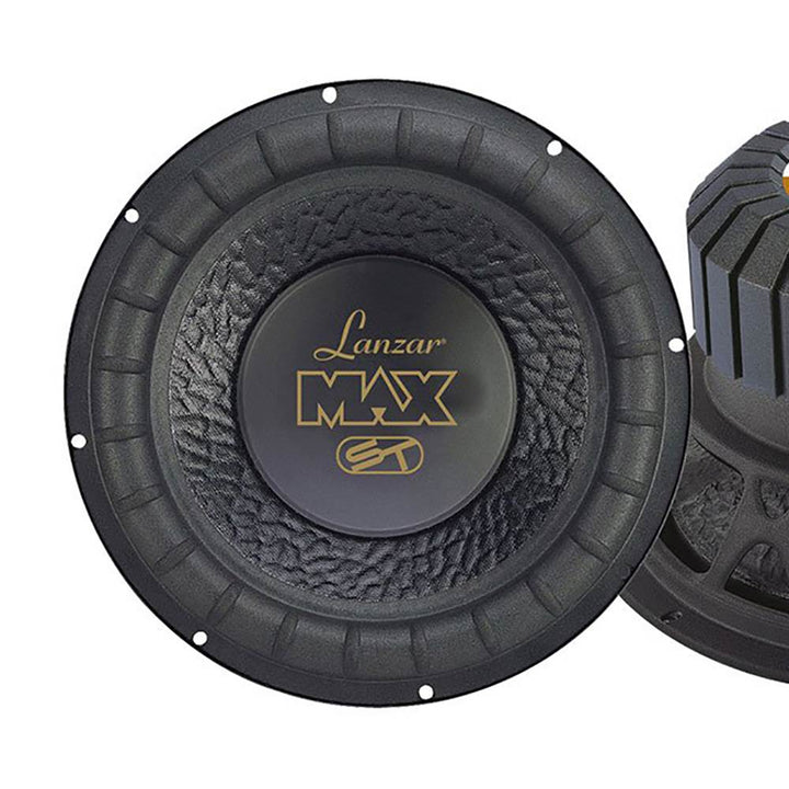 Lanzar 8 Inch 600 Watt 4 Ohm 4 Layer Voice Coil Car Audio Subwoofer | MAX8 - VMInnovations