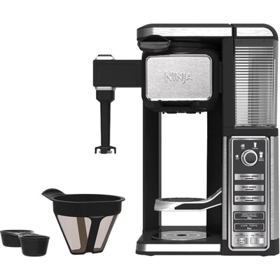 Ninja Auto IQ Single Serve Pod Free Coffee Machine Maker w/ Frother & Travel Cup