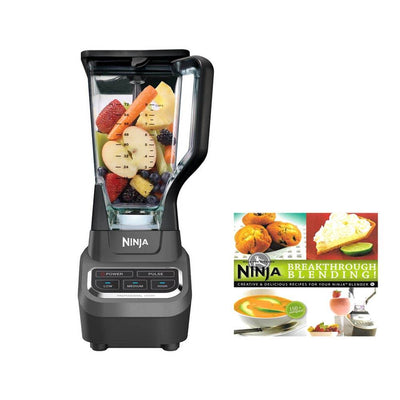 Ninja Professional 1000W Performance Power Blender Smoothie Mixer with Cookbook