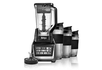 Ninja 1500 Watt 72 Ounce Auto-iQ Duo Blender & Cups with Recipe Guide
