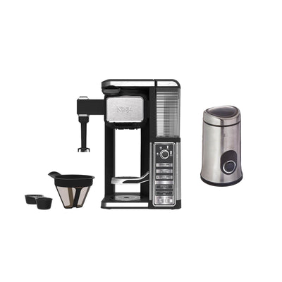 Ninja Auto IQ Single Serve Pod Free Coffee Machine w/ Frother & Bean Grinder